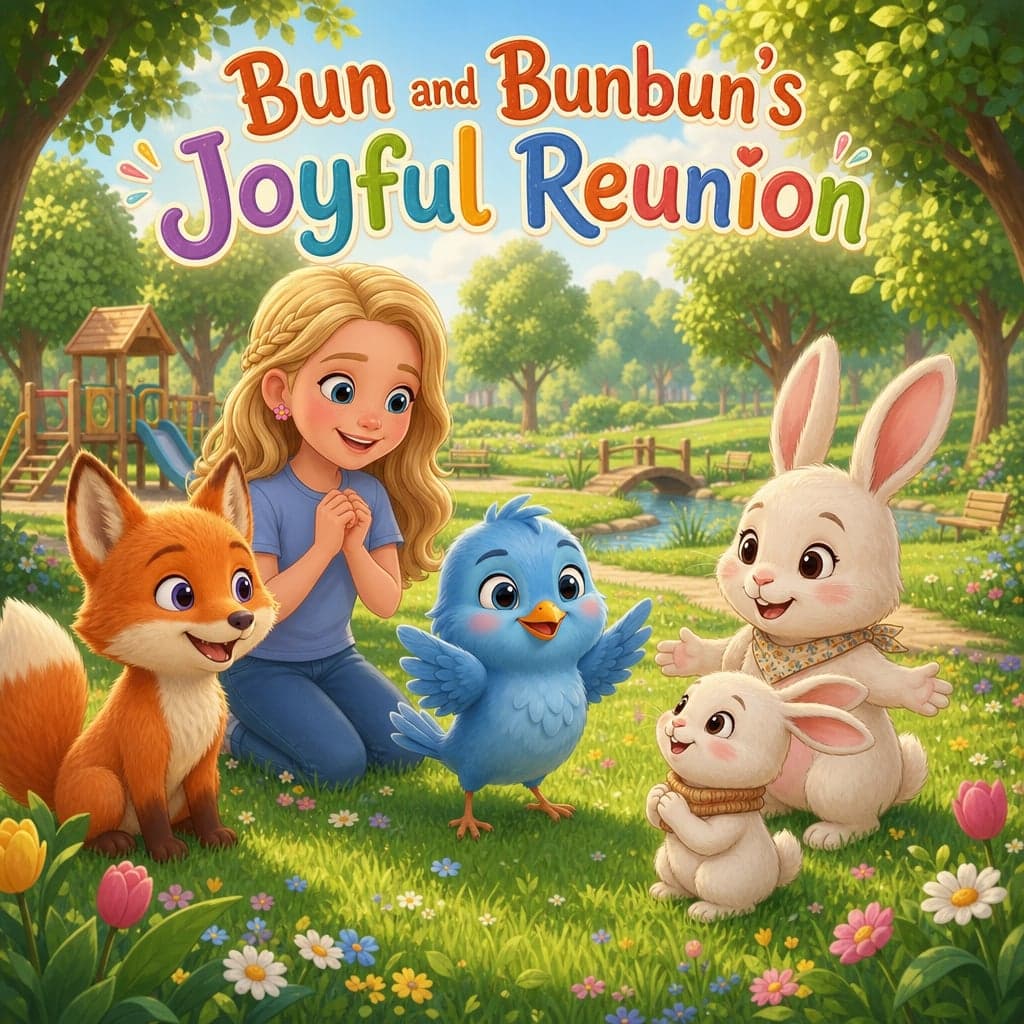 Bun and Bunbun's Joyful Reunion