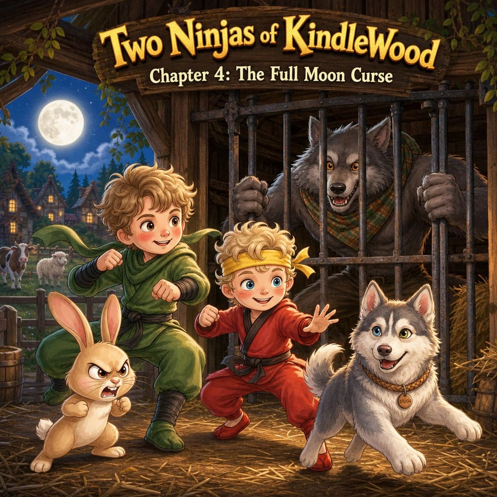 Two Ninjas of KindleWood - Chapter 4: The Full Moon Curse